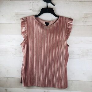 Worthington Velvet Rose Top NWOT